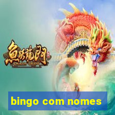 bingo com nomes